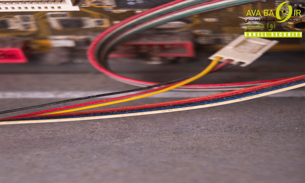 Why is network cable color coding more important for IP CCTV cameras?